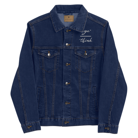 eyeoverthink® Unisex denim jacket