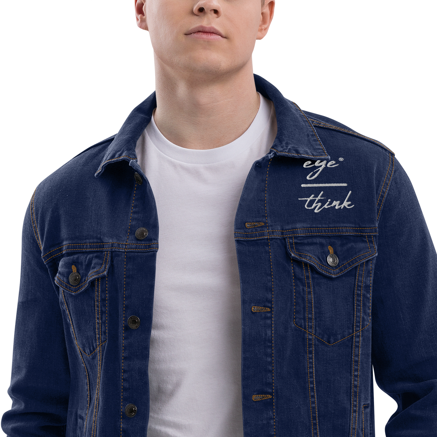 eyeoverthink® Unisex denim jacket