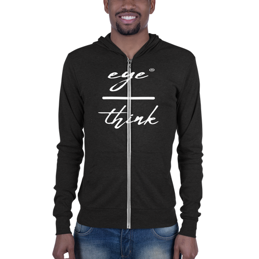 eyeoverthink® Unisex zip hoodie