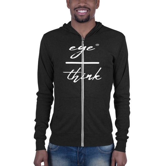 eyeoverthink® Unisex zip hoodie