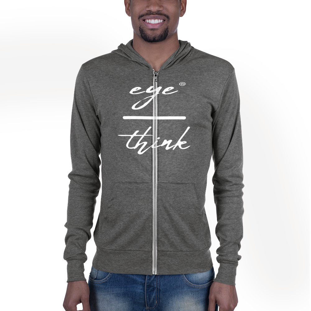 eyeoverthink® Unisex zip hoodie