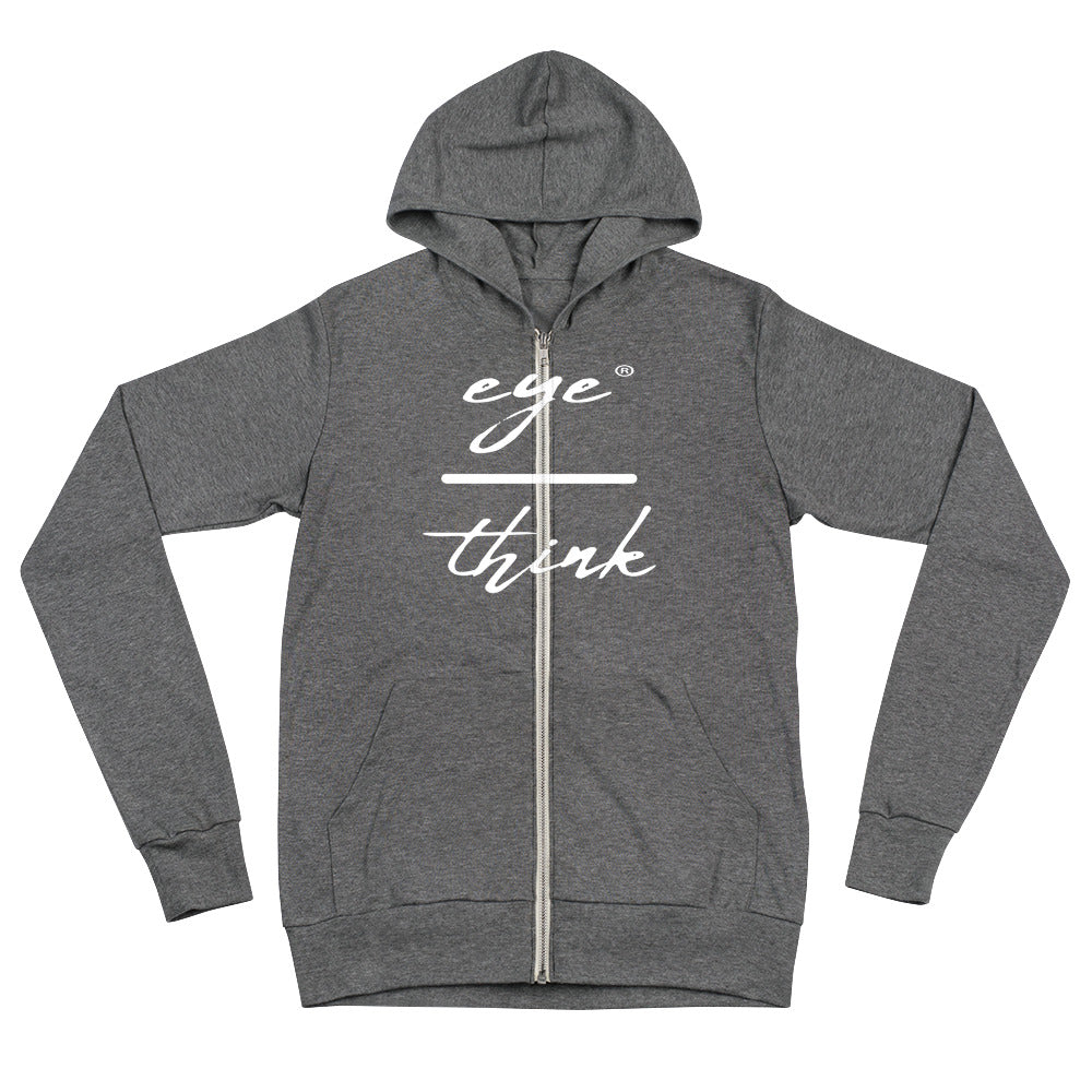 eyeoverthink® Unisex zip hoodie