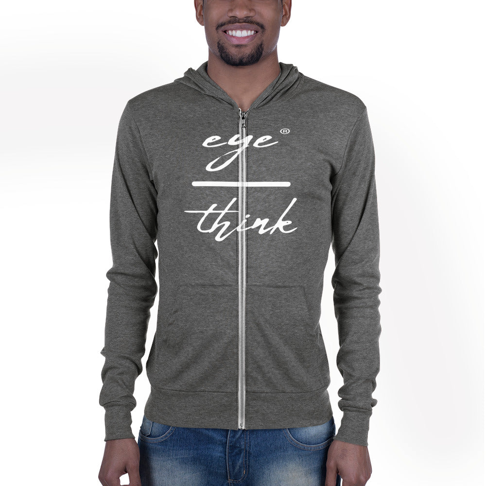 eyeoverthink® Unisex zip hoodie