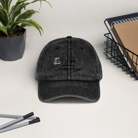 eyeoverthink® Vintage Cotton Twill Cap
