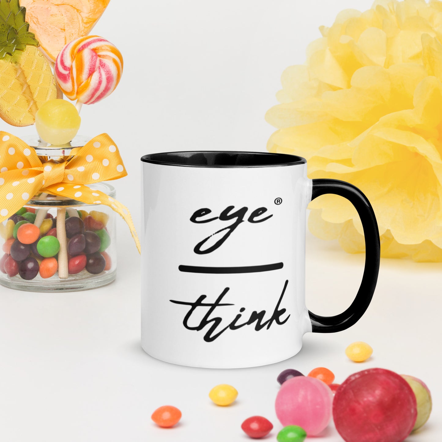 eyeoverthink® Mug with Color Inside