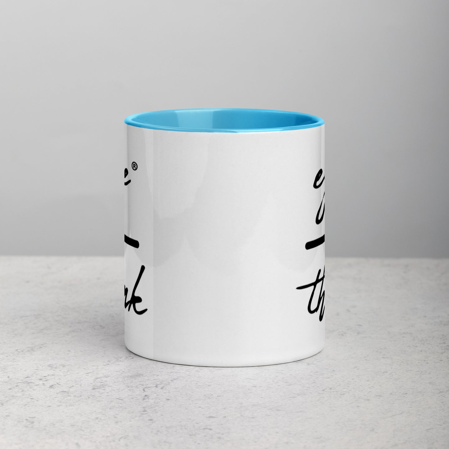 eyeoverthink® Mug with Color Inside
