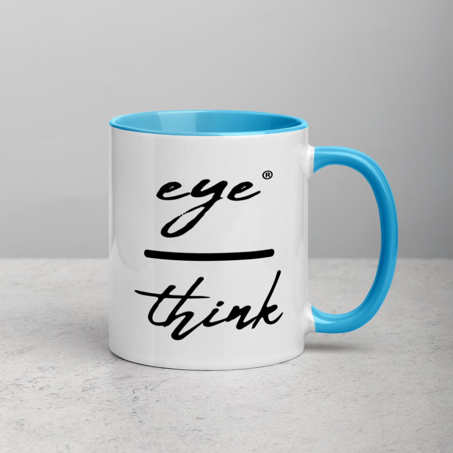 eyeoverthink® Mug with Color Inside