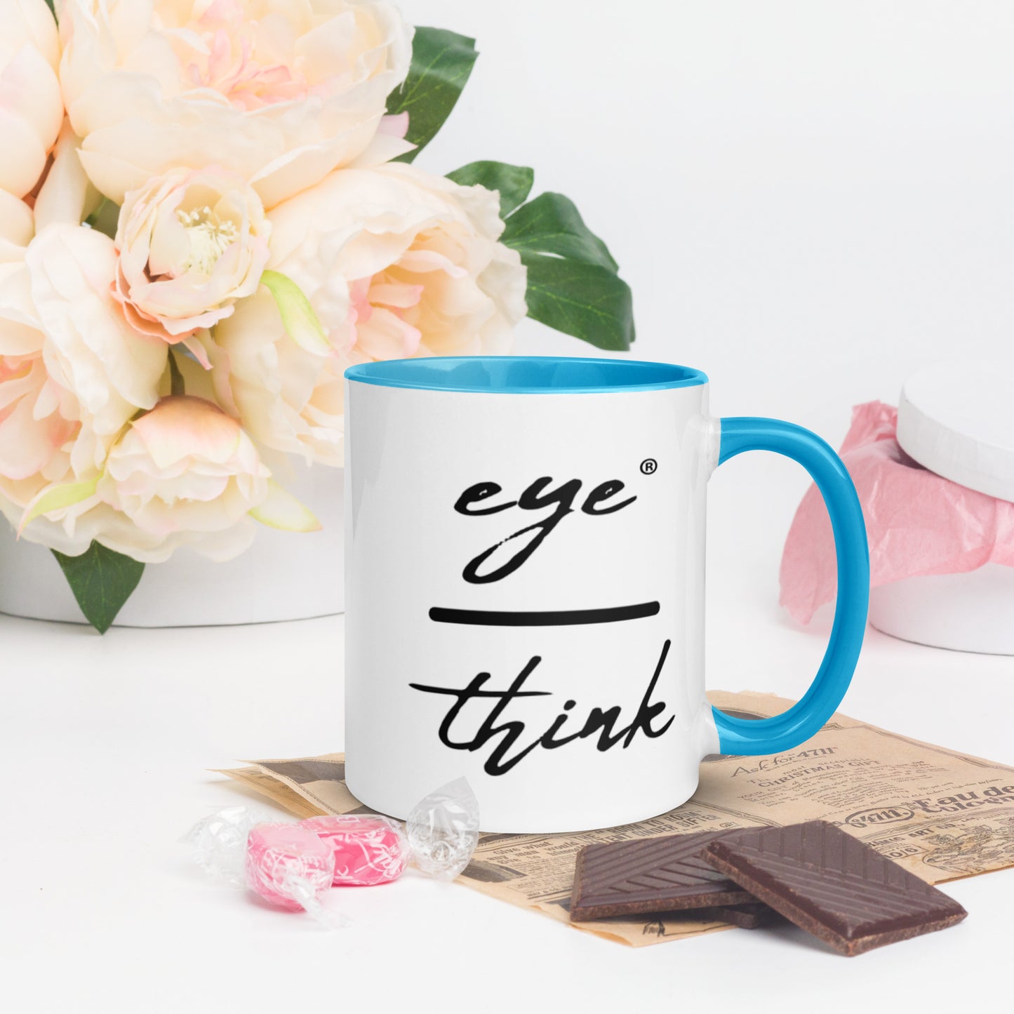 eyeoverthink® Mug with Color Inside