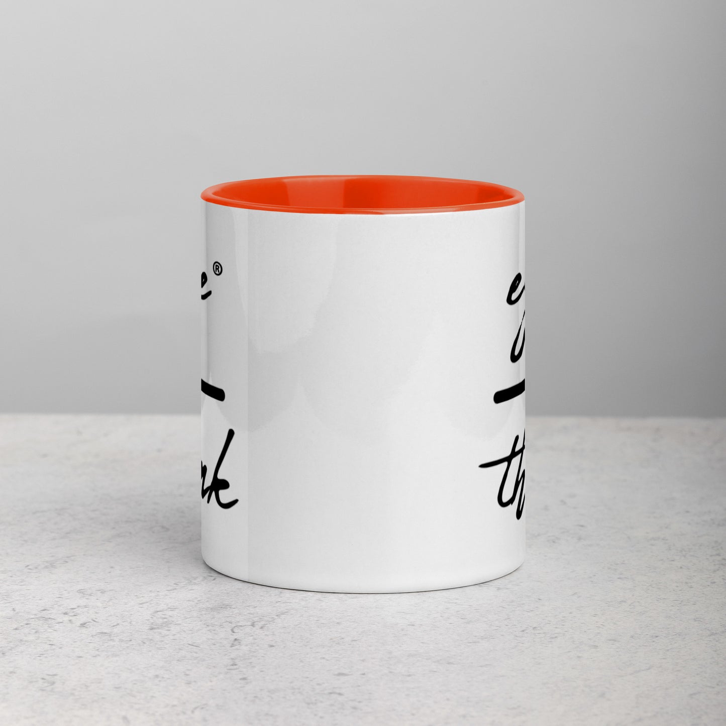 eyeoverthink® Mug with Color Inside