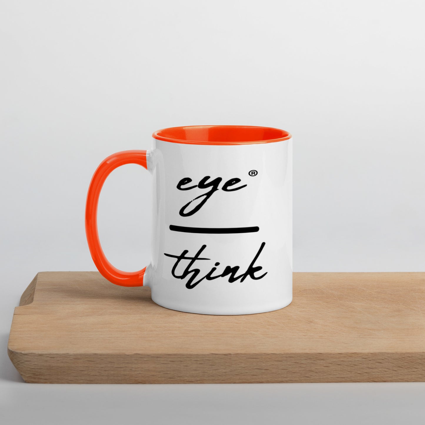 eyeoverthink® Mug with Color Inside