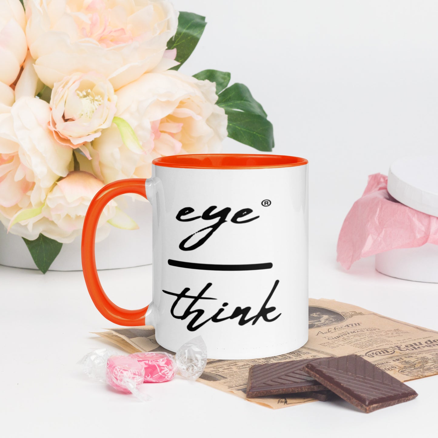 eyeoverthink® Mug with Color Inside