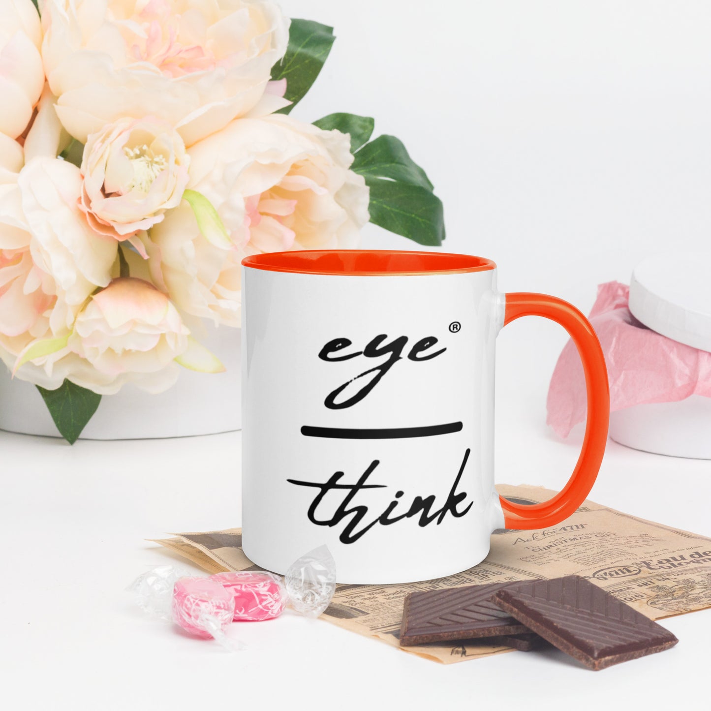 eyeoverthink® Mug with Color Inside