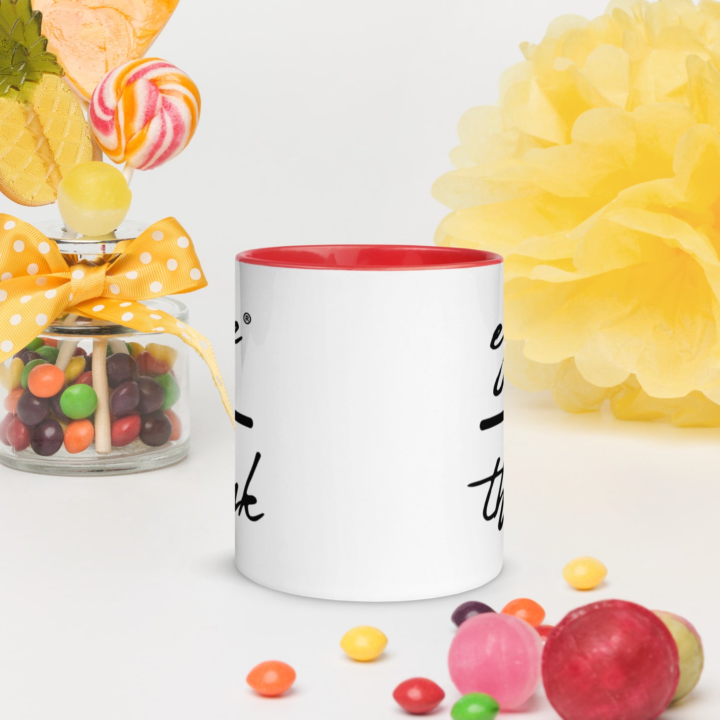 eyeoverthink® Mug with Color Inside