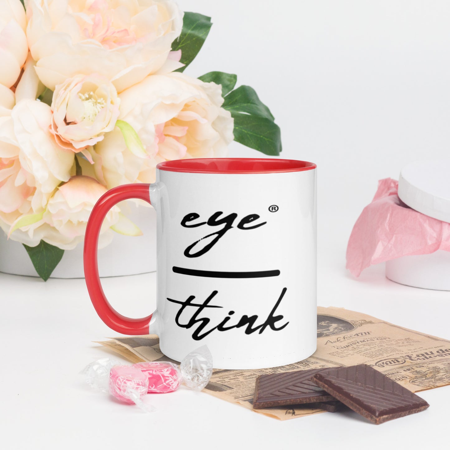 eyeoverthink® Mug with Color Inside