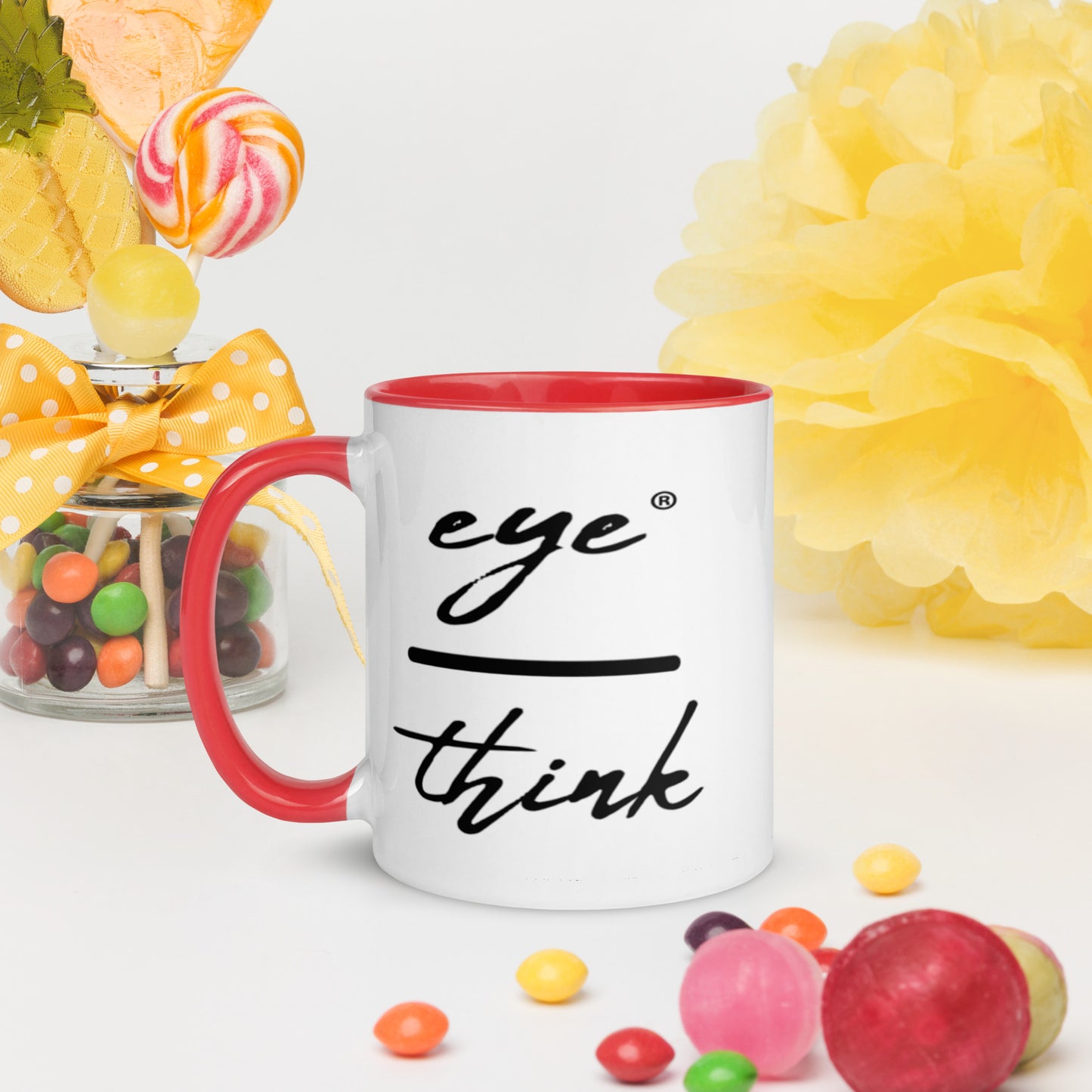 eyeoverthink® Mug with Color Inside
