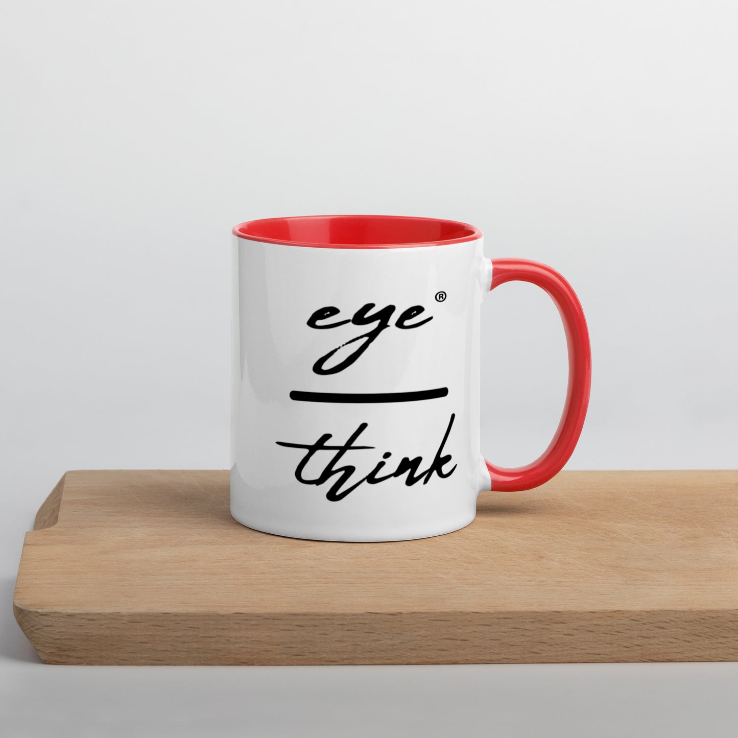 eyeoverthink® Mug with Color Inside