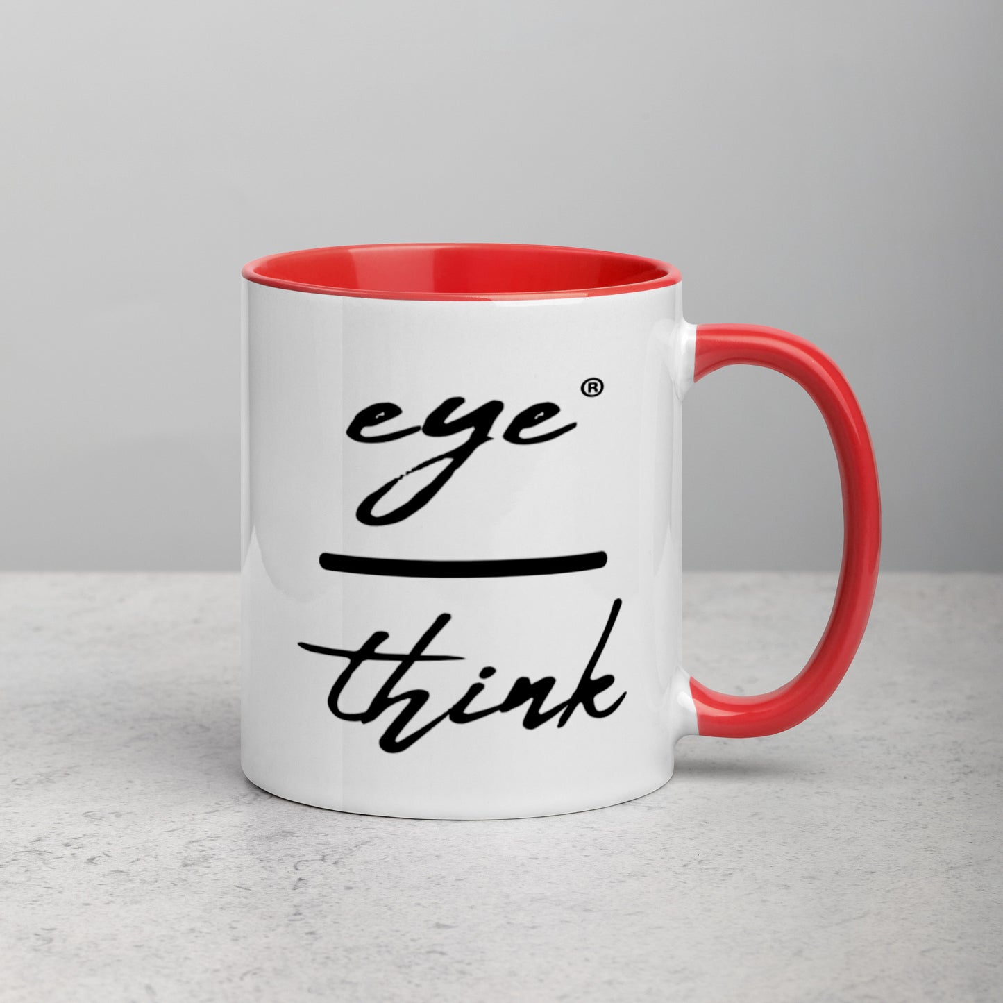 eyeoverthink® Mug with Color Inside