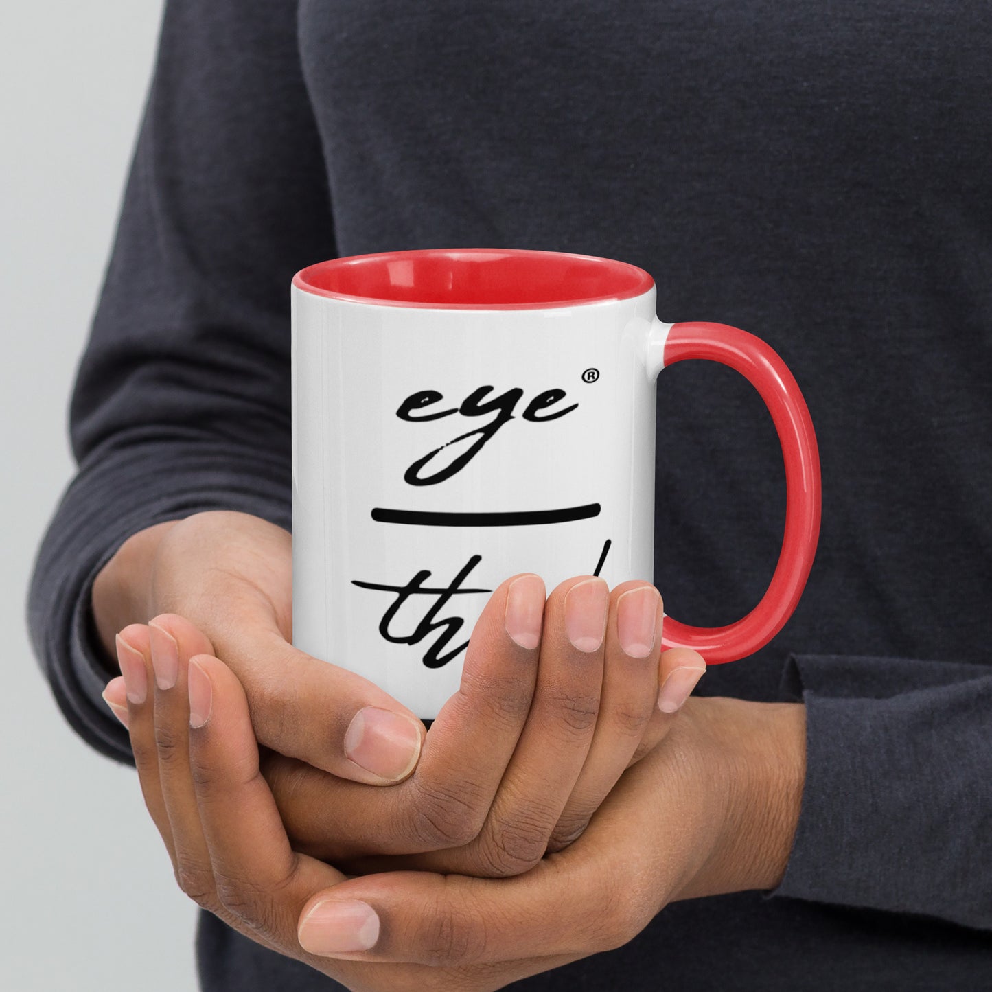 eyeoverthink® Mug with Color Inside