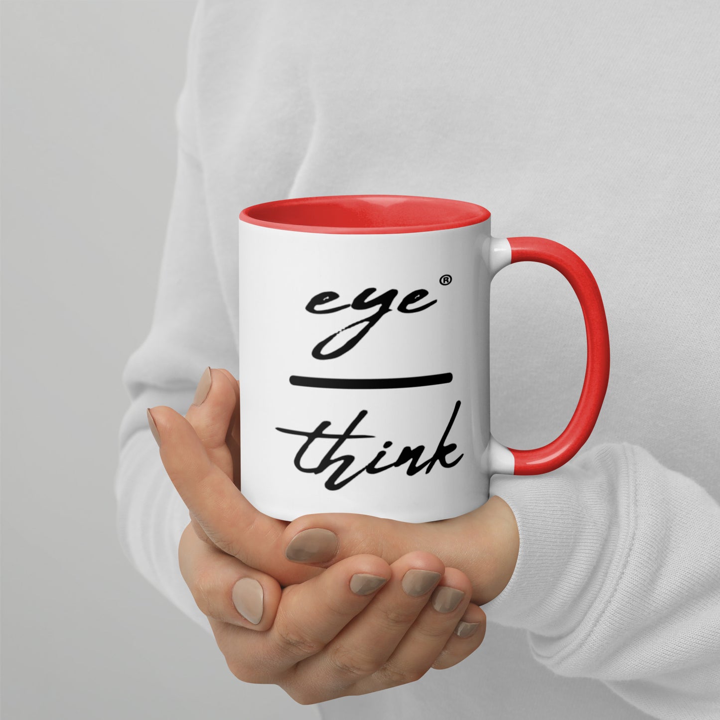 eyeoverthink® Mug with Color Inside