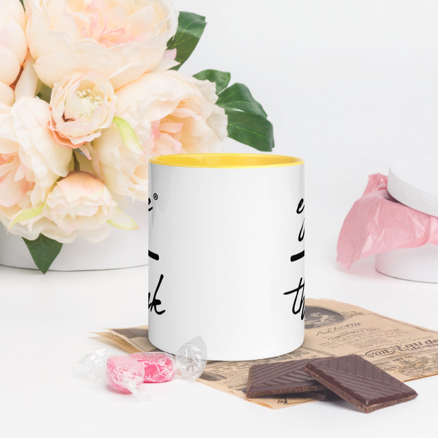 eyeoverthink® Mug with Color Inside