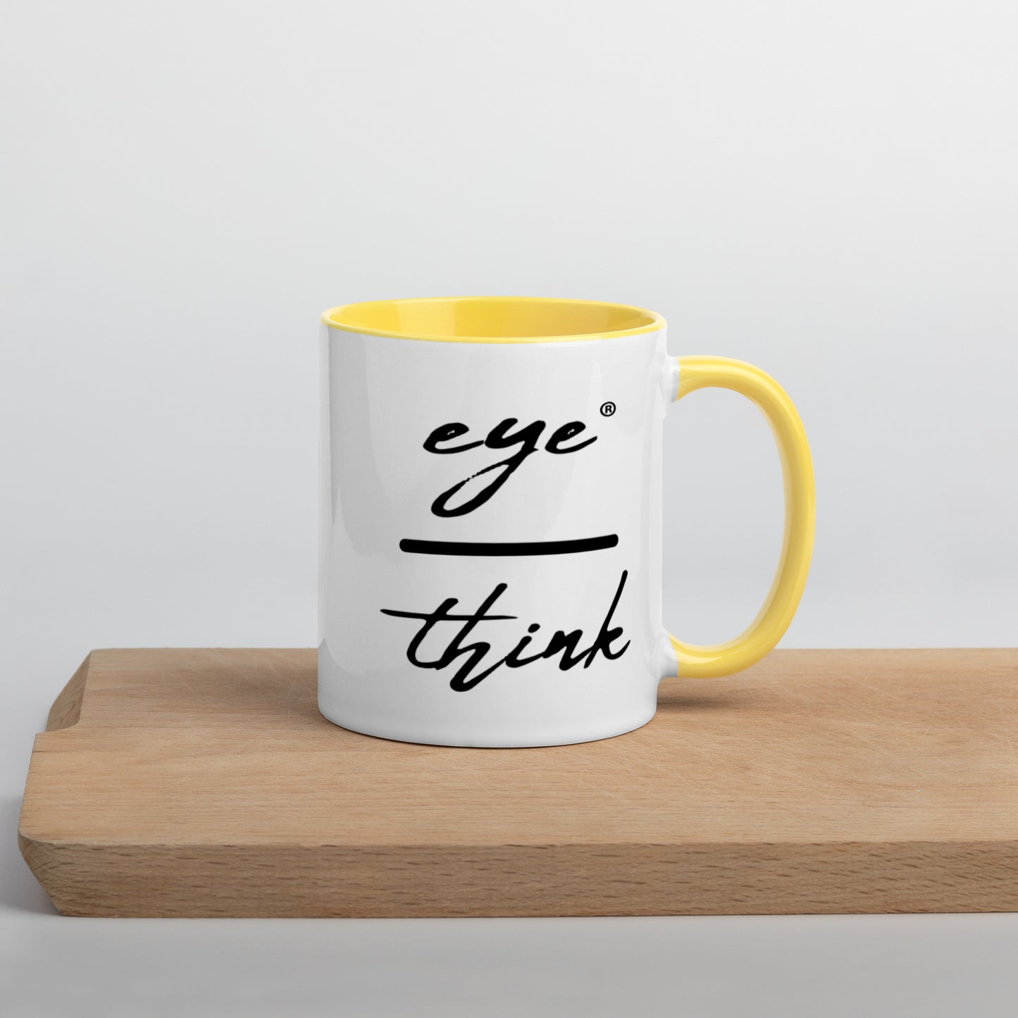 eyeoverthink® Mug with Color Inside