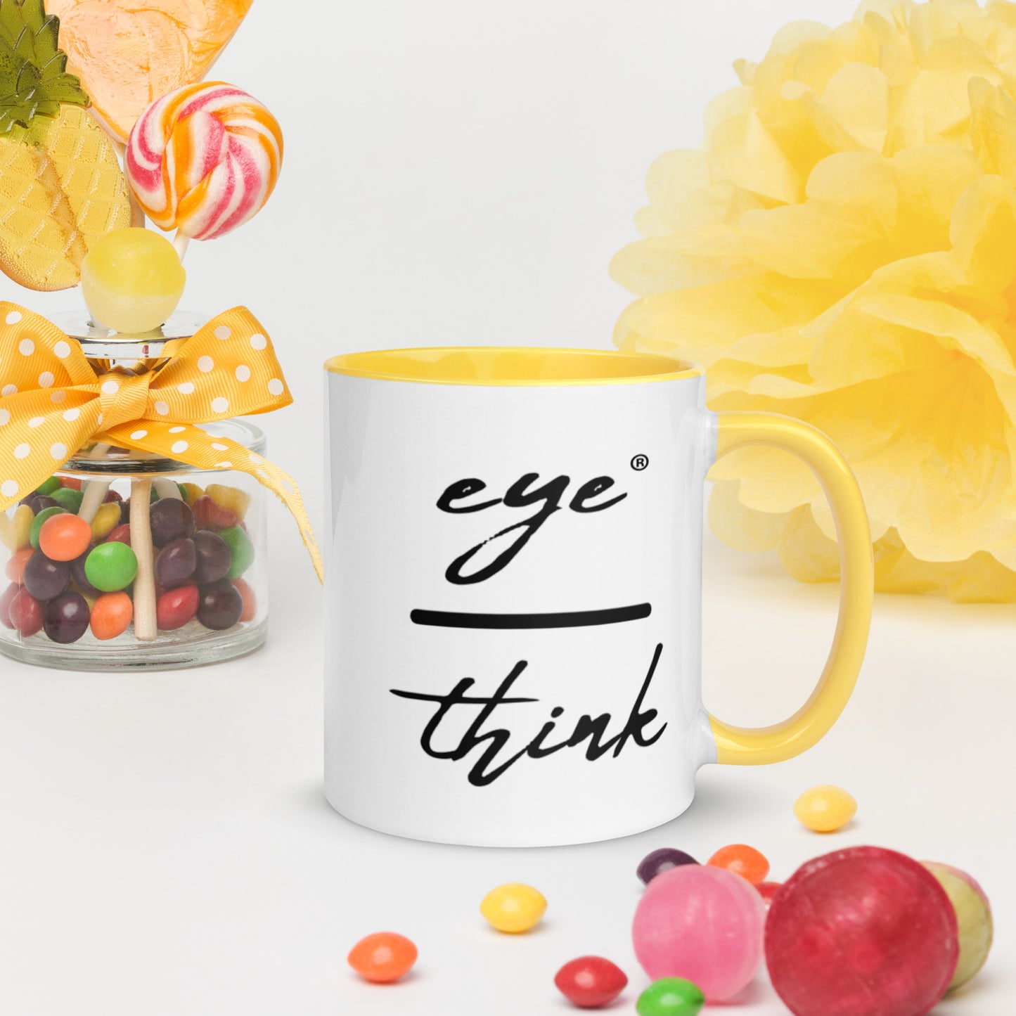 eyeoverthink® Mug with Color Inside