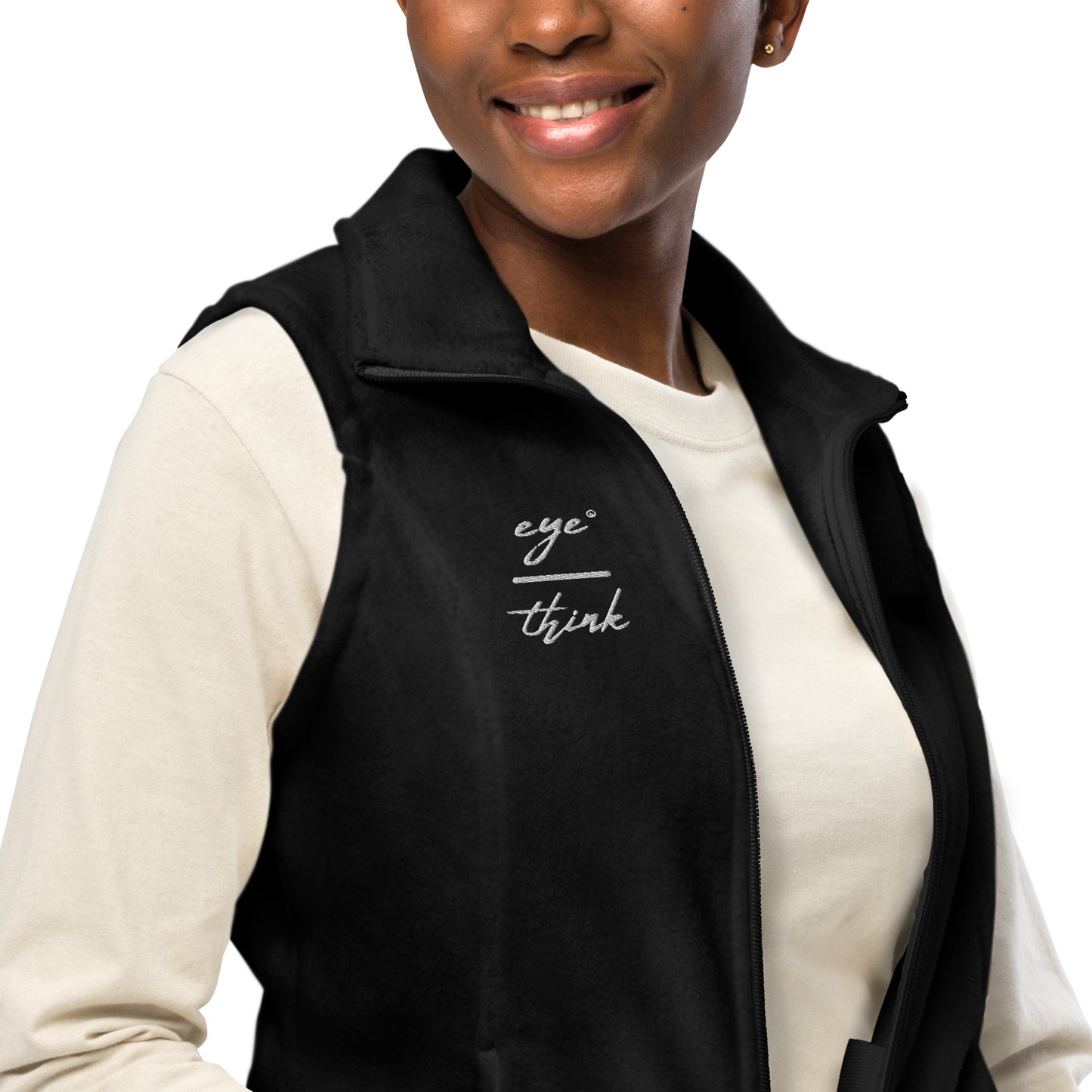 eyeoverthink®  Women’s Columbia fleece vest