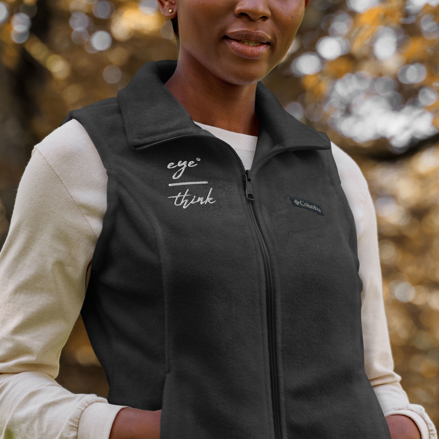 eyeoverthink®  Women’s Columbia fleece vest