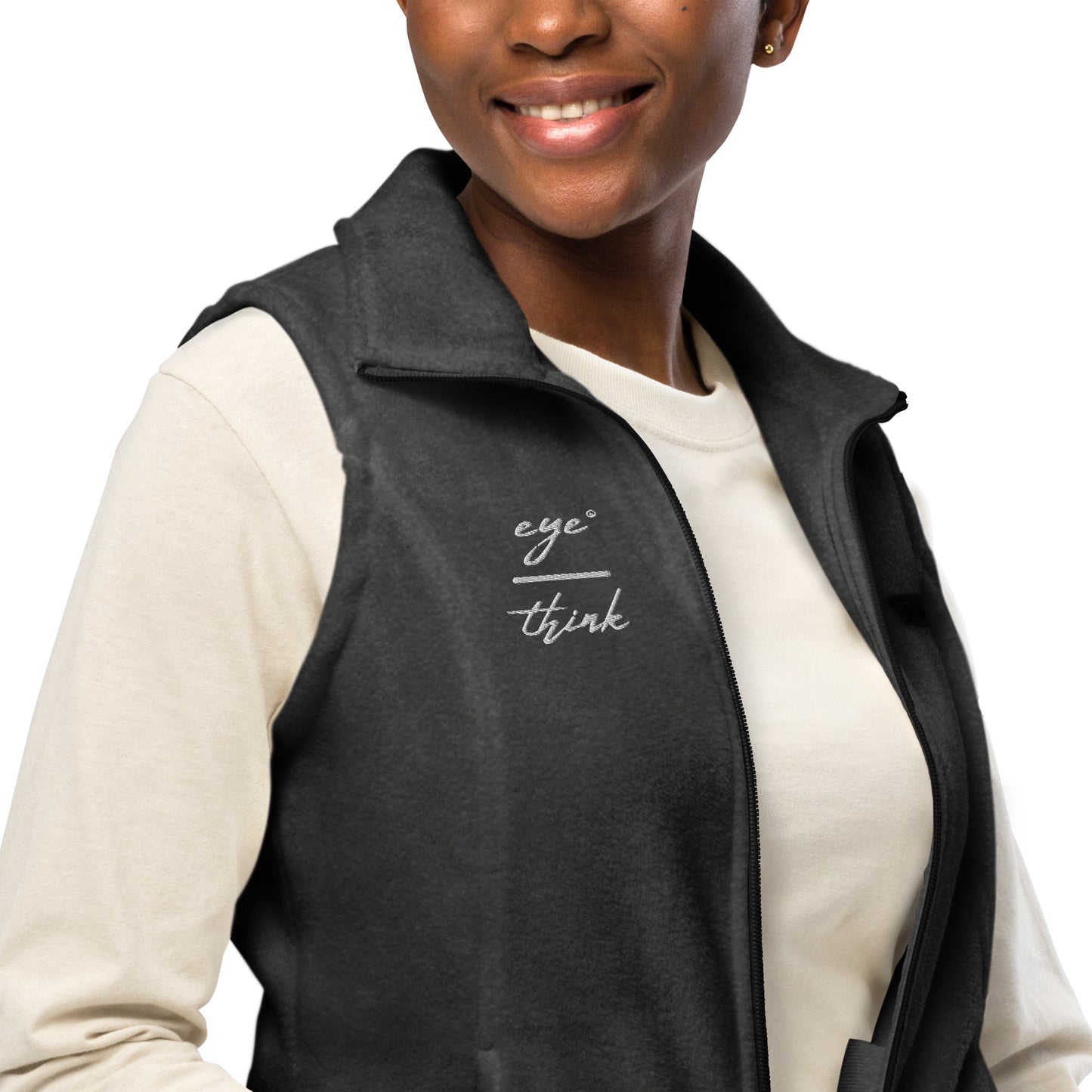 eyeoverthink®  Women’s Columbia fleece vest